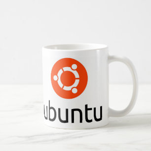 Caneca De Café Logotipo de Ubuntu Linux