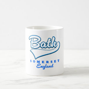 Caneca De Café logotipo de viagem de Bath Somerset