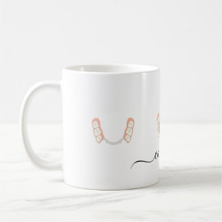 Caneca De Café Logotipo Dentista