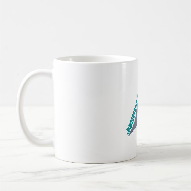 Caneca De Café logotipo do parque de pássaros codorna de Joshua T (Esquerda)
