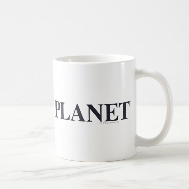 Caneca De Café Logotipo do Planeta Diário (Direita)