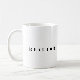 Caneca De Café Logotipo do Realtor