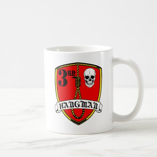 Caneca De Café Logotipo do Regimento de Hangman 1632 (Direita)