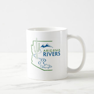 Caneca De Café Logotipo do rio de AZ, apenas porque você não pode
