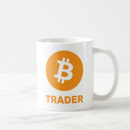 Caneca De Café Logotipo do Trader Bitmoeda