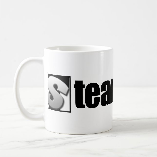 Caneca De Café logotipo dos teamsiems (Esquerda)