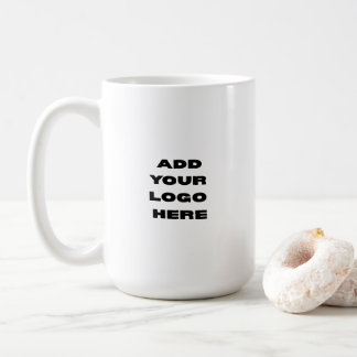 Caneca De Café Logotipo Empresarial Personalizado