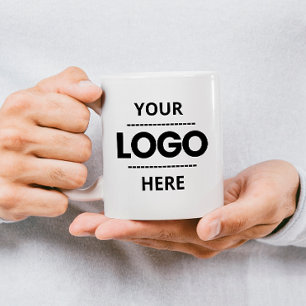 Caneca De Café Logotipo Empresarial Personalizado Promocional de
