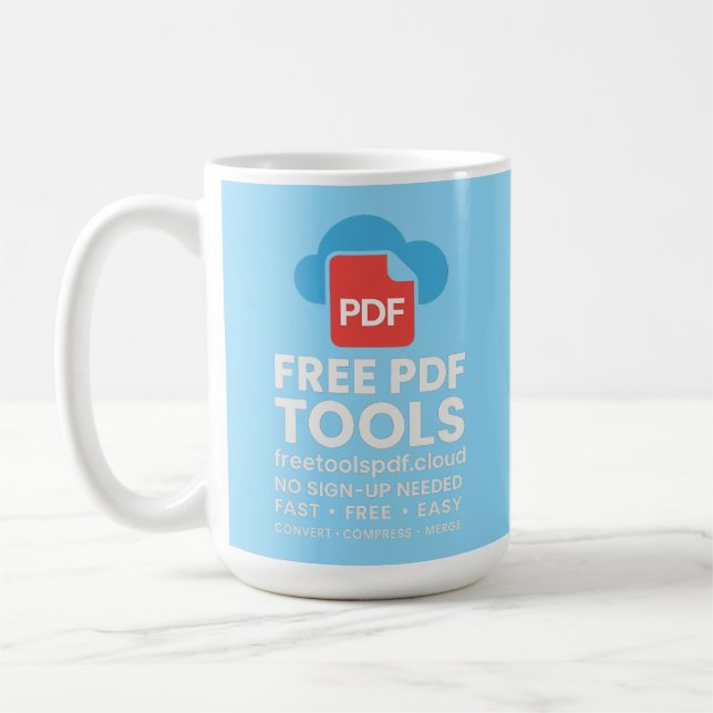 Caneca De Café 🔥 Logotipo Fantasia 3D – FreetoolsPDF.Cloud (Esquerda)