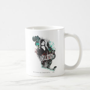 Caneca De Café Logotipo Gráfico de Bellatrix Lestrange