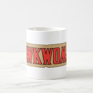 Caneca De Café Logotipo Hawkgirl