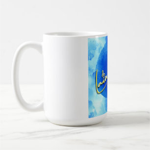 Caneca De Café Logotipo Laine Bleu Coffee Mug