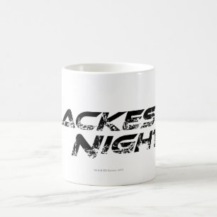 Caneca De Café Logotipo Noturno Blackest