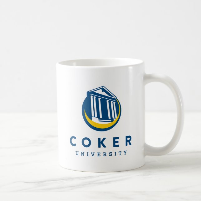 Caneca De Café Logotipo Oficial da Universidade Coker (Direita)