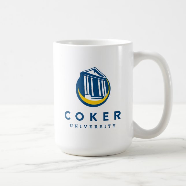 Caneca De Café Logotipo Oficial da Universidade Coker (Direita)