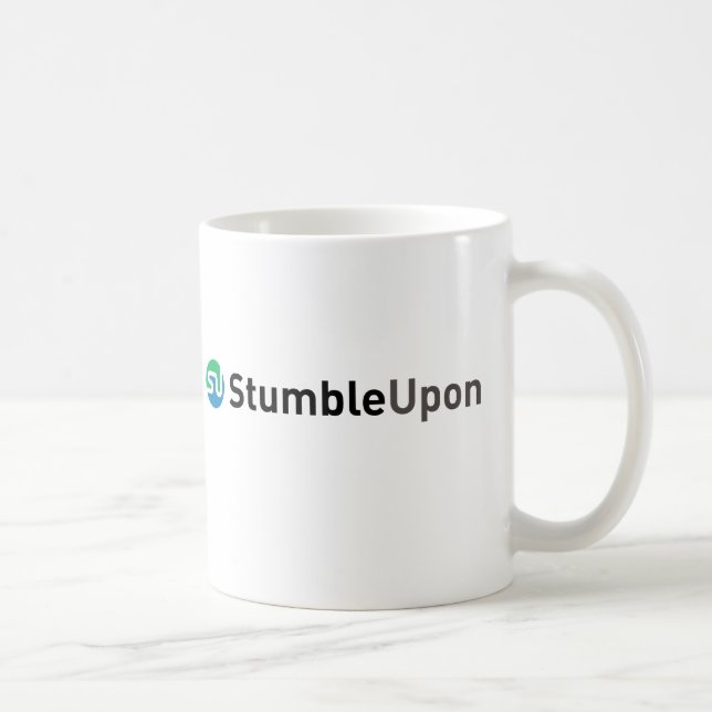 Caneca De Café Logotipo oficial de StumbleUpon (Direita)