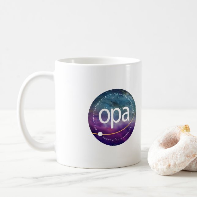 Caneca De Café Logotipo OPA Coffee Mug (Com Donut)