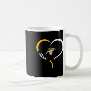 Caneca De Café Logotipo Ottawa-glandorf Titans Half Heart Slogan 