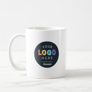Caneca De Café Logotipo Personalizado da Marca Empresarial
