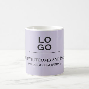 Caneca De Café Logotipo Personalizado de Empresa ou Negócio Lavan