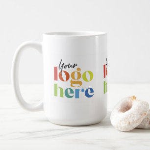 Caneca De Café Logotipo Personalizado de Negócios