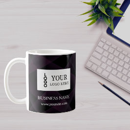 Caneca De Café Logotipo Personalizado Moderno