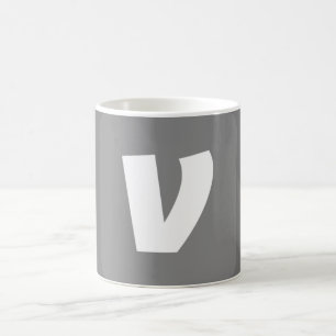 Caneca De Café Logotipo personalizado simples e elegante aqui na