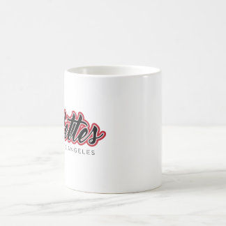 Caneca De Café Logotipo preto das rolhas