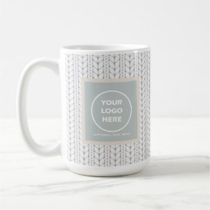 Caneca De Café Logotipo profissional moderno de padrão conhecido