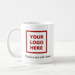 Caneca De Café Logotipo Promocional de Marca Empresarial Endereço