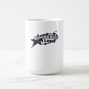 Caneca De Café Logotipo Rimberio Art Lover