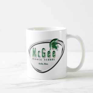 Caneca De Café Logotipo temático retro #2 de McGee