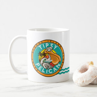 Caneca De Café Logotipo Tipsy Pelican Coffee Mug