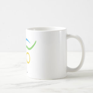 Caneca De Café Logotipo Triathlon