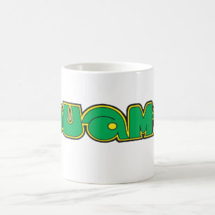 Caneca De Café Logotipo Verde Aquaman