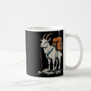 Caneca De Café Loja de Natal Mochileiro de Cabra da Montanha Acam