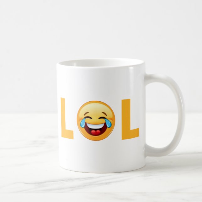 CANECA DE CAFÉ LOL EMOJI (Direita)