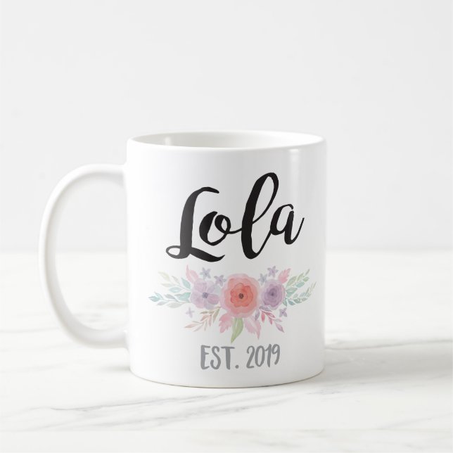 Caneca De Café Lola novo estabeleceu 2019 (Esquerda)