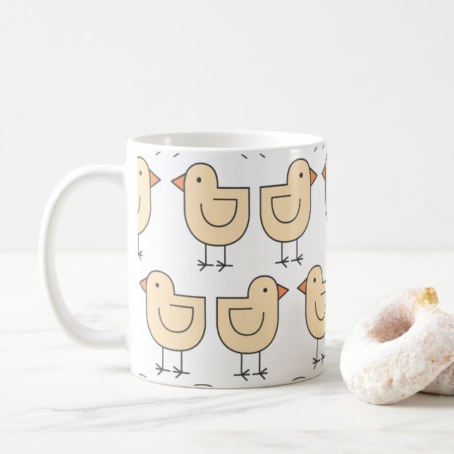 Caneca De Café Lolailo 16 Pio Pio (Com Donut)