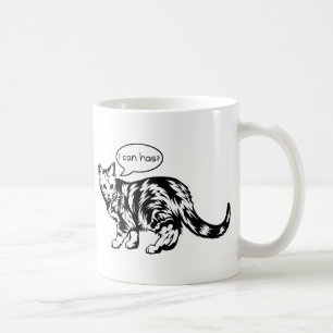 Caneca De Café lolcat - eu posso tenho?