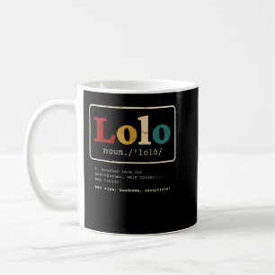 Caneca De Café Lolo Definição Vovô Filipino para Pinoy