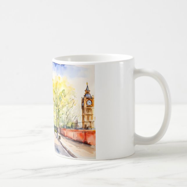 Caneca De Café London Big Ben (Direita)