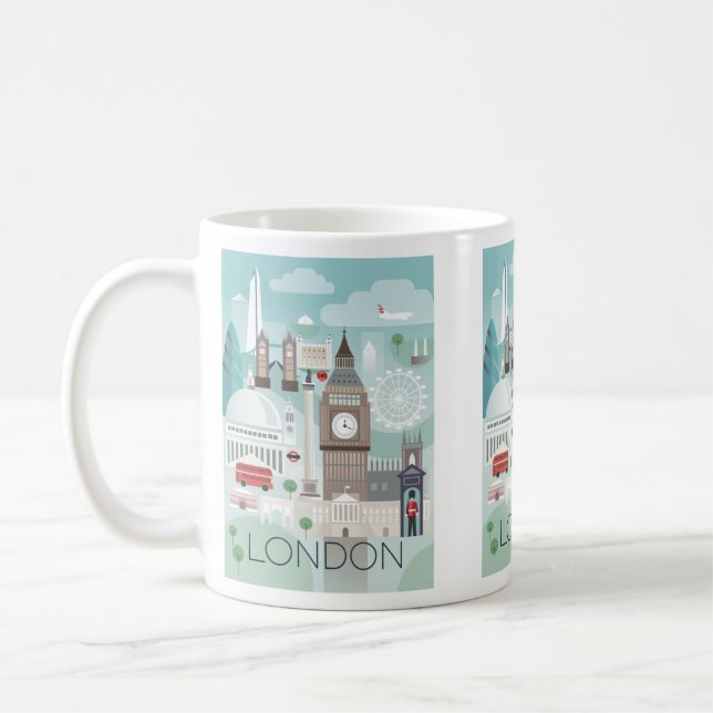Caneca De Café London Mug (Esquerda)