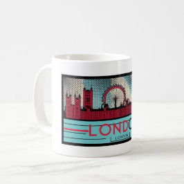 Caneca De Café London Skyline 1 Mug