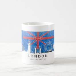 Caneca De Café London Skyline Mug