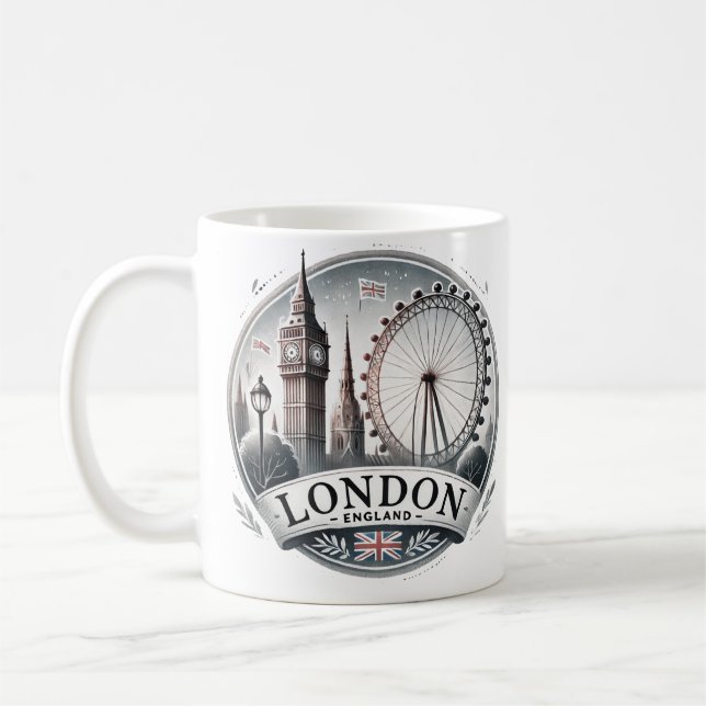 Caneca De Café Londres (Esquerda)
