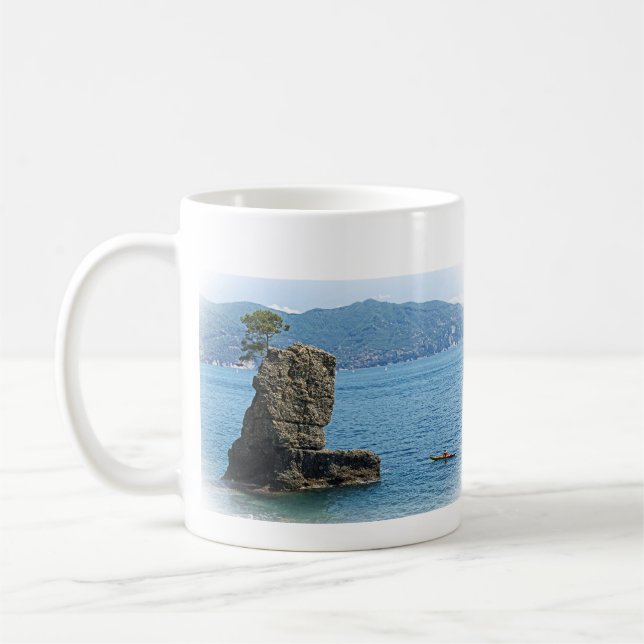 Caneca De Café Lone Kayak - Papais noeis Marherita Ligure, Itália (Esquerda)
