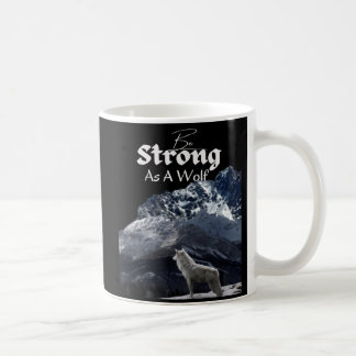 Caneca De Café Lone Wolf Animal