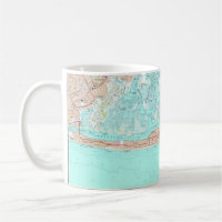 Long Beach, NY Map Mug