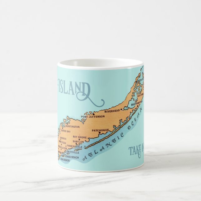 Caneca De Café Long Island - Leve-me para casa Mug (Centro)